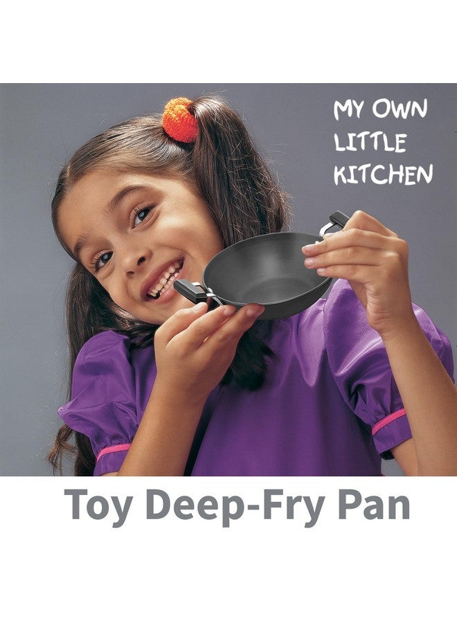 هوكينز مجموعة أدوات طهي هوكينز فيوتورا، 3 قطع، مطبخ ألعاب - مقلاة عميقة، مقلاة، تافا للأطفال، أسود (CWMIN) - Image 2