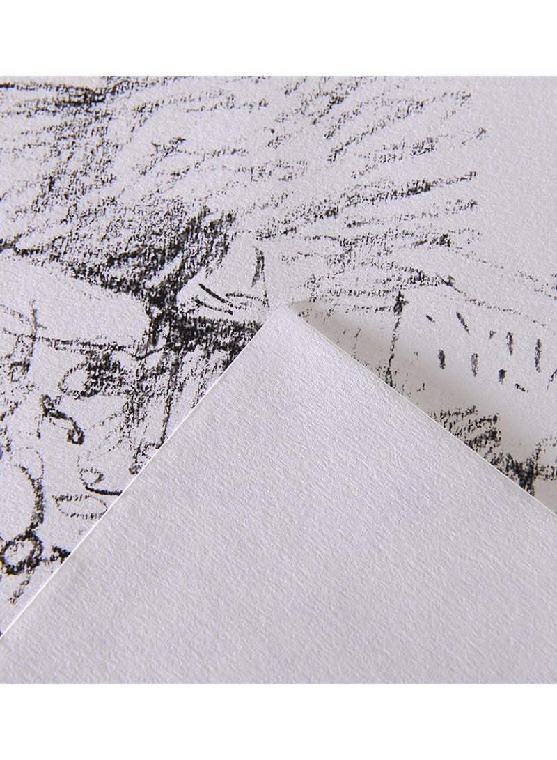 CANSON A4 Size Sketch Pad 50 Sheets Extra White 120gsm Thickness Ideal for Professional Artists & Illustrators - Image 4
