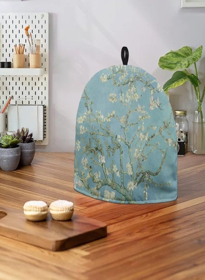 Drnuikhe Tea Cozy for Teapot, Insulated, 3D Printed, Lightweight, Teapot Cozy, Kettle Cover, Dust Cover, Fits Most Teapots, Blossoming Almond Tree, Polyester - Image 3
