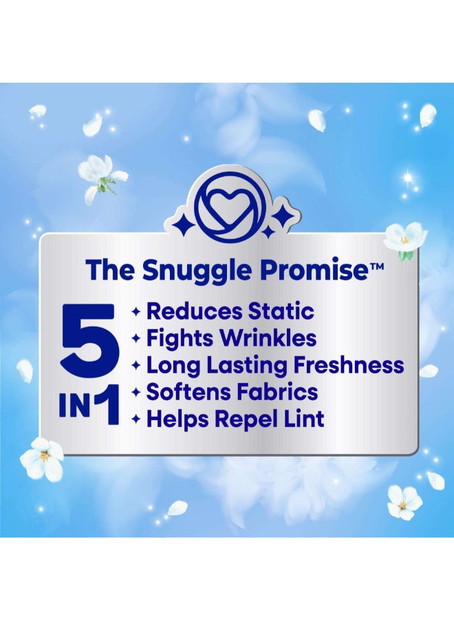 سناجل بلو سباركل كادل اب مناديل المجفف المنعشة 80 ورقة 6.4 x 9 بوصة 2223988 - Image 3