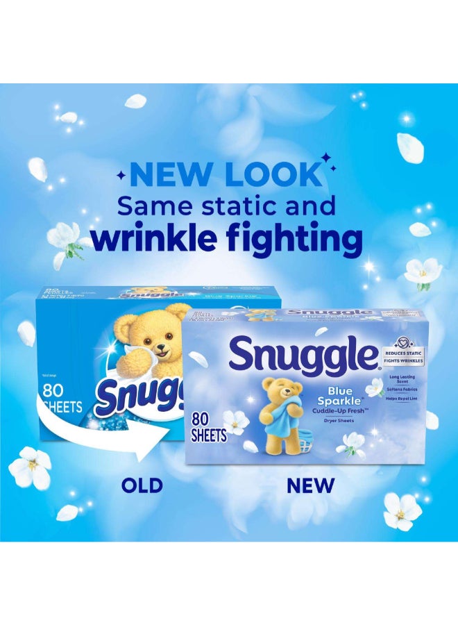 سناجل بلو سباركل كادل اب مناديل المجفف المنعشة 80 ورقة 6.4 x 9 بوصة 2223988 - Image 5