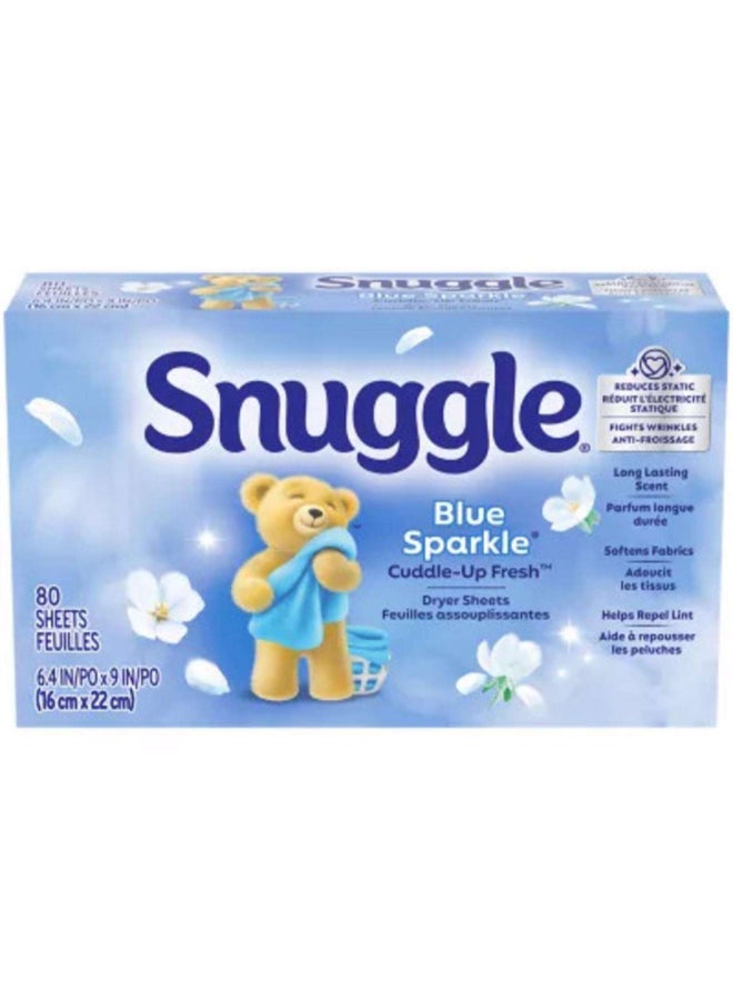 سناجل بلو سباركل كادل اب مناديل المجفف المنعشة 80 ورقة 6.4 x 9 بوصة 2223988 - Image 1