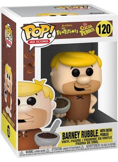 Funko Funko Pop! Ad Icons: Cocoa Pebbles - Barney With Cereal Multicolor 