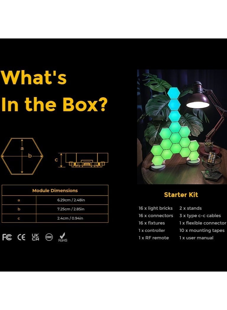 Innovatek LED Syro Bricks 16RGB SET