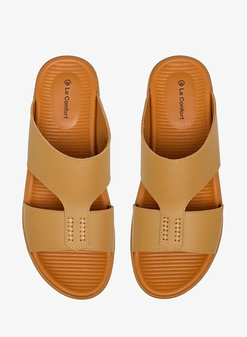لو كونفورت صنادل رجالية جلدية تشكيلة رمضان