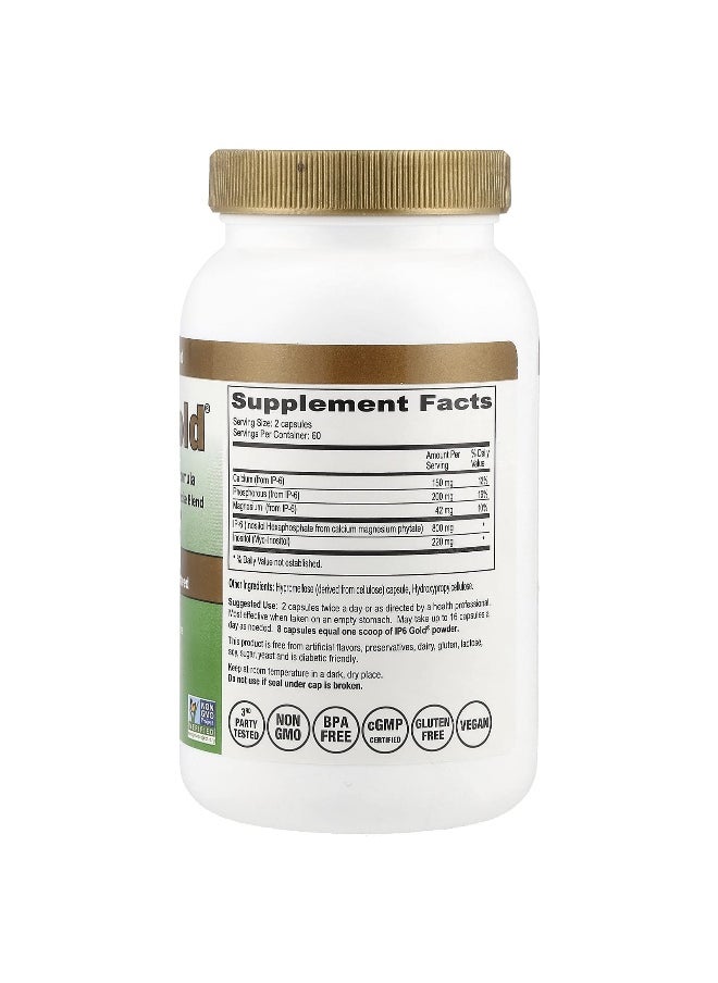 IP-6 International IP-6 International, IP6 Gold®, Immune Support Formula, 120 Vegetarian Capsules  - Image 2