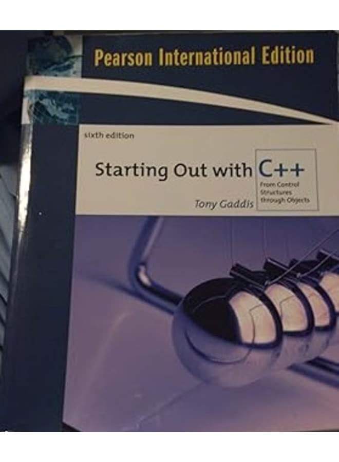 البدء ب C++: من هياكل التحكم عبر الكائنات مع قرص CD Rom.