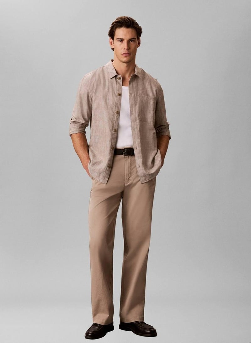 CALVIN KLEIN 90s Straight Chino Pants - Image 1
