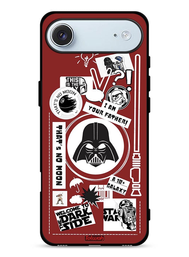 Tolwak Apple iPhone Air Protective Case Cover Welcome To The Dark Side Sticker - Image 1