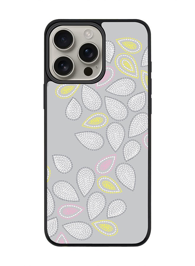 Stylizedd For iPhone 16 Pro Max Case [Compatible with MagSafe] Slim Magnetic cover Phone Case iPhone 16 Pro Max -Teardrop Stitches - Image 1