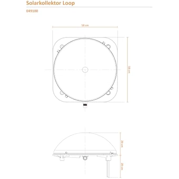 SPEEDSOLAR SOLAR HEATING PANEL DIMENSIONS - Image 3