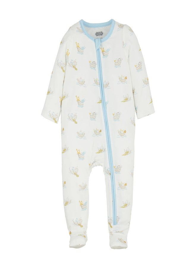 Mud Pie Baby Girls Noahs Ark Sleeper