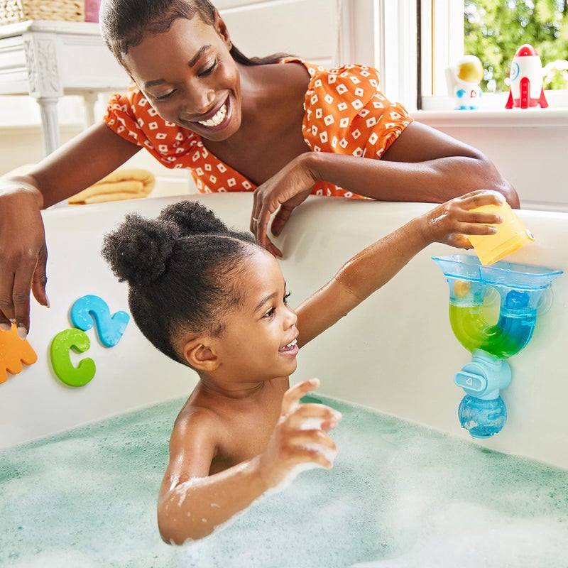 Munchkin لعبة استحمام مunchkin® ColorMix Lab™ STEM التعليمية للأطفال، تشمل 12 قرص لون للاستحمام - Image 4