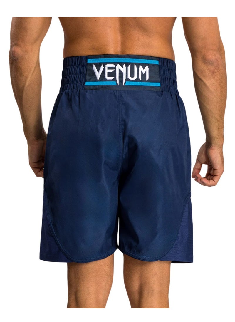 VENUM - Top Rank Original Boxing Shorts Navy Blue - Image 1