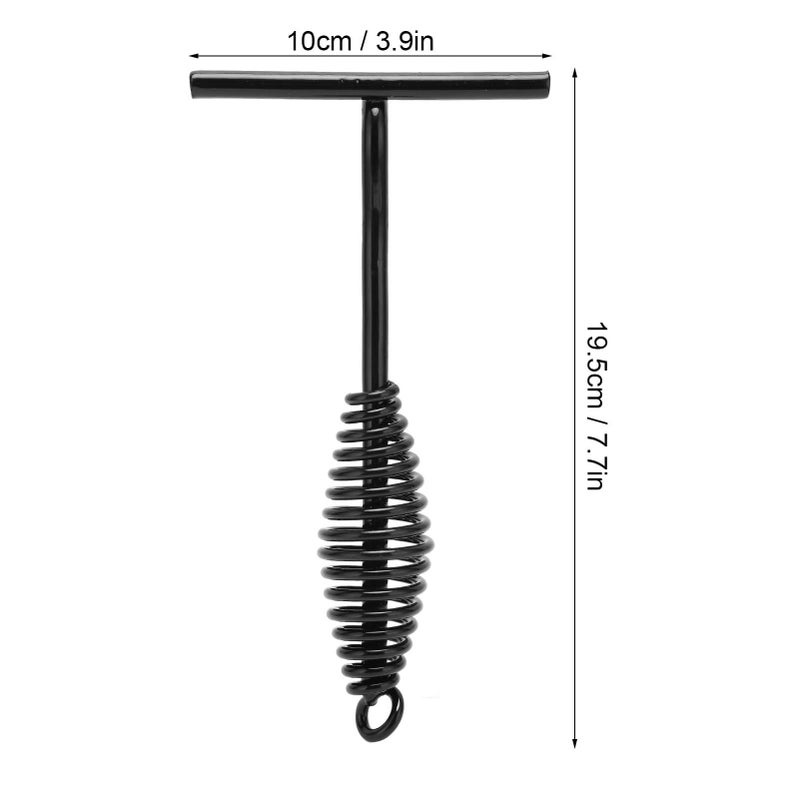 Black Finish Dutch Oven Lid Lifter With Spiral Bail Handle 19.5cm - Image 2