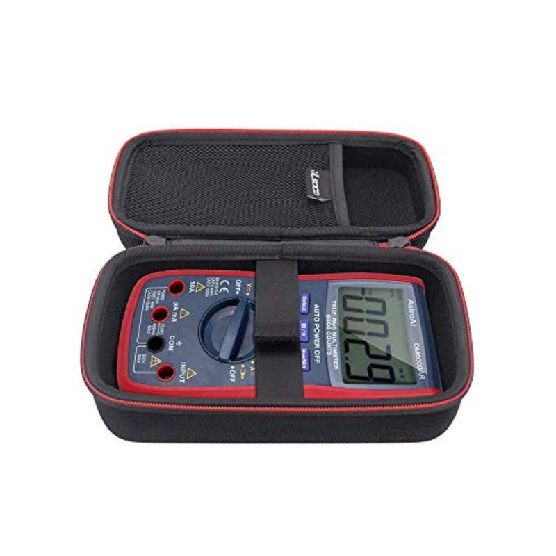 Hard Case for AstroAI TRMS 6000/4000 Counts Multimeters and KAIWEETS HT118A Digital Multimeter T-RMS Autoranging Multitester Travel Case Design with YKK Zipper and Scratch Protection - Image 4