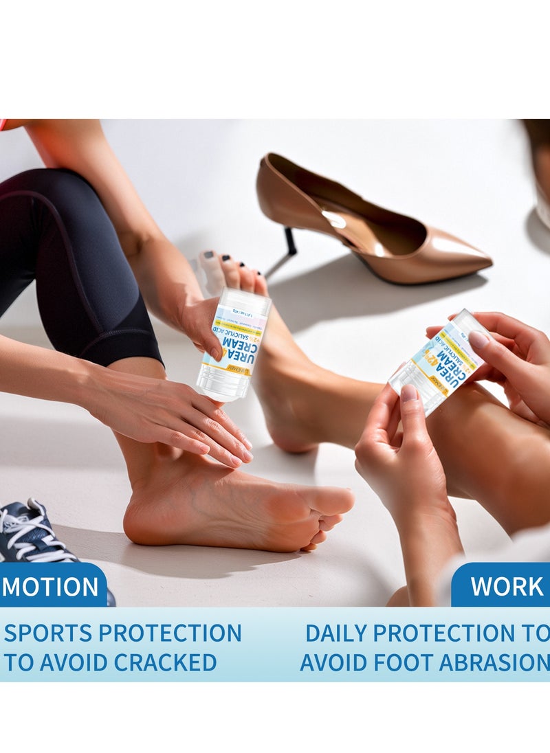 LANEMAY 42% Urea Cream with 2% Salicylic Acid Hand and Foot Cream, Callus Remover, Dead Skin Exfoliation, Hand and Foot Cream for Dry Cracked Hands,Elbows, Feet, Heels, Knees  - Image 5