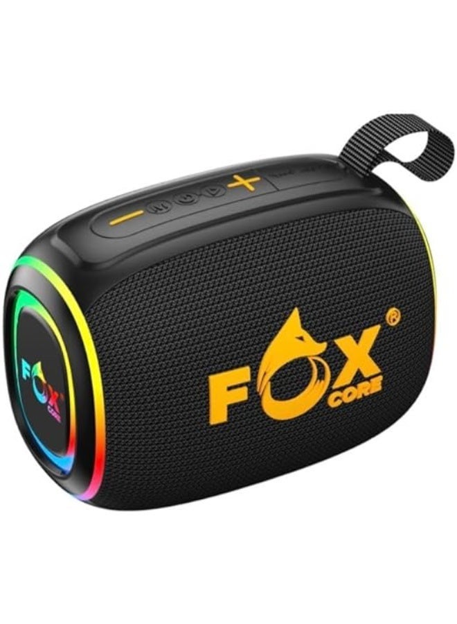 FOX CORE 40W Portable Wireless HD Speaker with Stereo Sound, IPX7 Waterproofing, Deep Bass, LED Light, 30-Hour Battery, TF/AUX Input, and True Wireless Sound for Indoor and Outdoor Use - Image 1