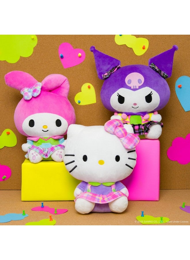 Hello Kitty هالو كيتي وأصدقاؤها، دمية هالو كيتي نيون بطول 12 إنش - منتج مرخص رسميًا من سانريو من جازويرز - للأعمار 6 سنوات فما فوق - Image 2