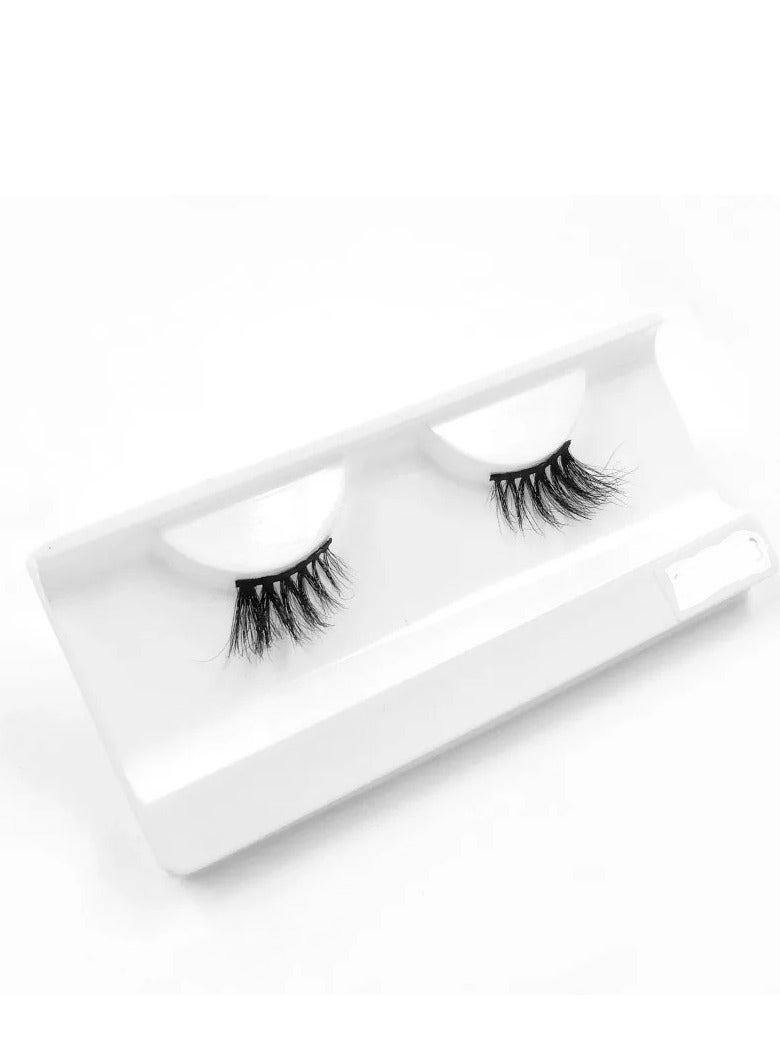Rozy Lashes Pair of Janah False Mink Corner Eyelashes - Image 2
