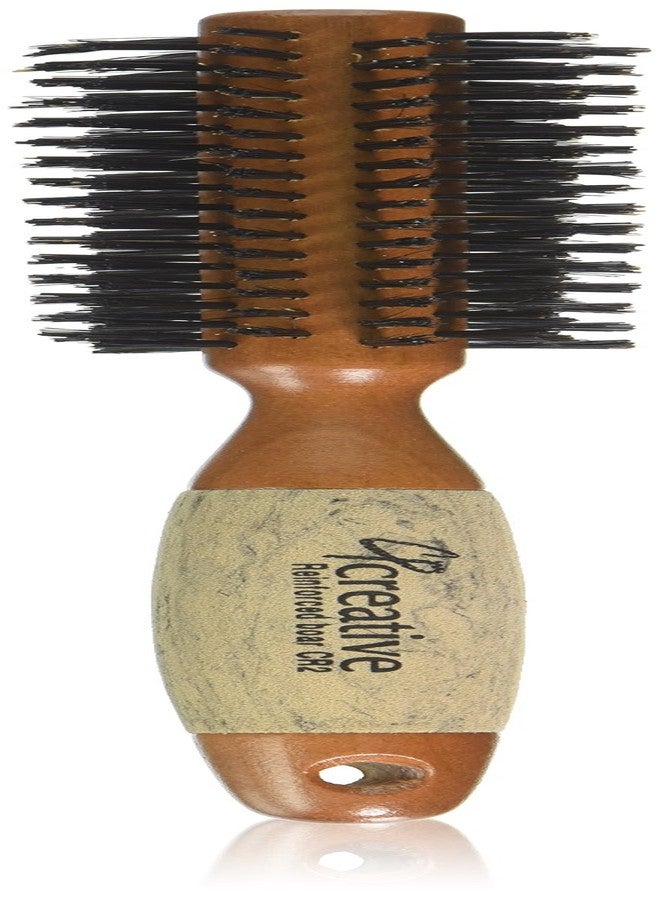 Creative Hair Brushes Classic Round Sustainable Wood, Small, 2.1 Ounce - Image 1