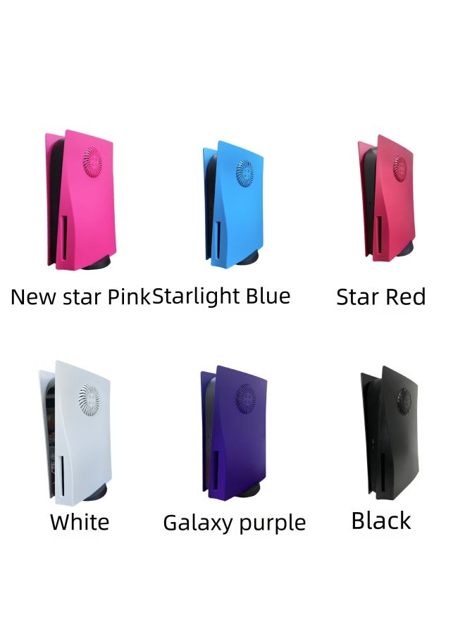 general Ps5 Console Replacement Shell Cooling Vent Panel Shockproof Scratchproof Dustproof Protective Cover For Ps5 Console Accessories-Product Color:P5-2.0 Optical Drive Version-galaxy Purple - Image 2