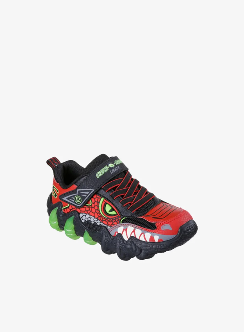 Skechers RED / BLACK Kids O-Saurus Lights 2.0 for Men | Best Price UAE