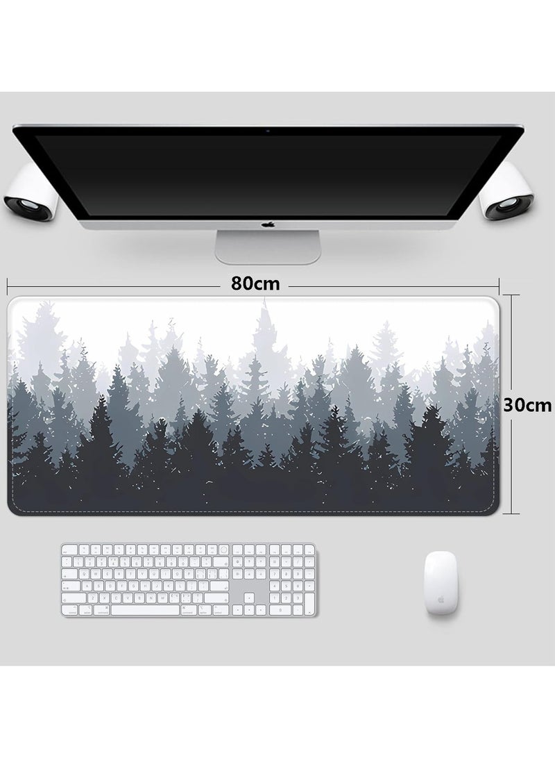 Alyashmac Large Mouse Pad Extended Gaming Mouse Pad Non-Slip Rubber Base (800 * 300 * 3mm) Tree - Image 3