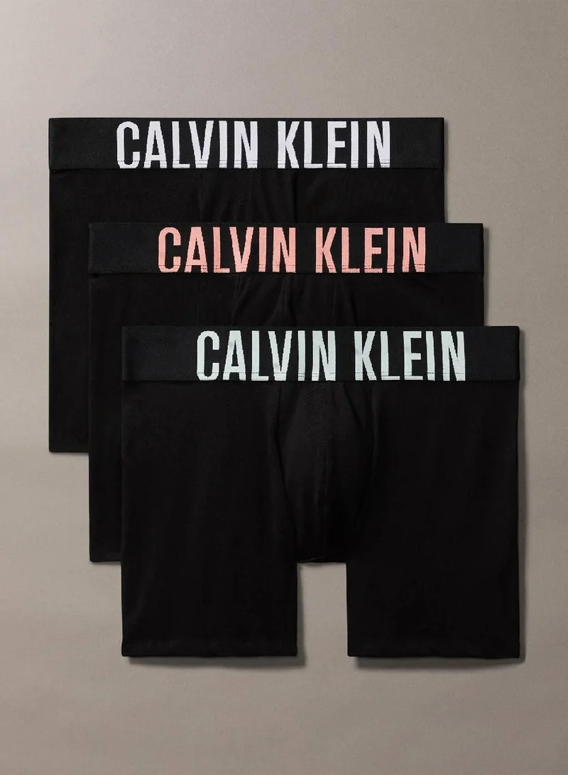 CALVIN KLEIN 3 Pack Boxer Briefs - Intense Power Cotton