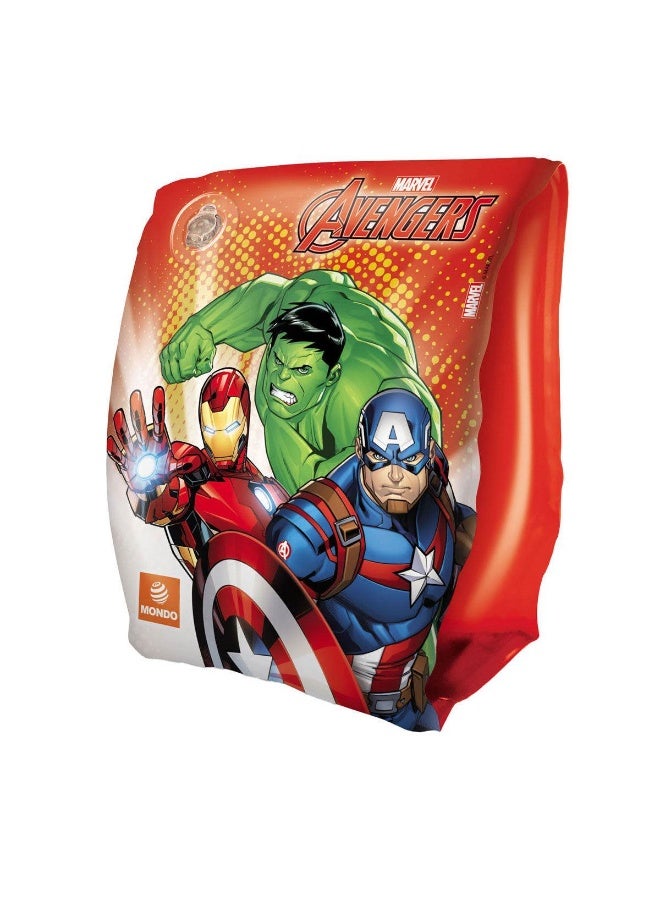Mondo Marvel Avengers Inflatable Swim Armbands for Kids (1-6 Years, 11-30 KG, 15x23 cm) - Image 2