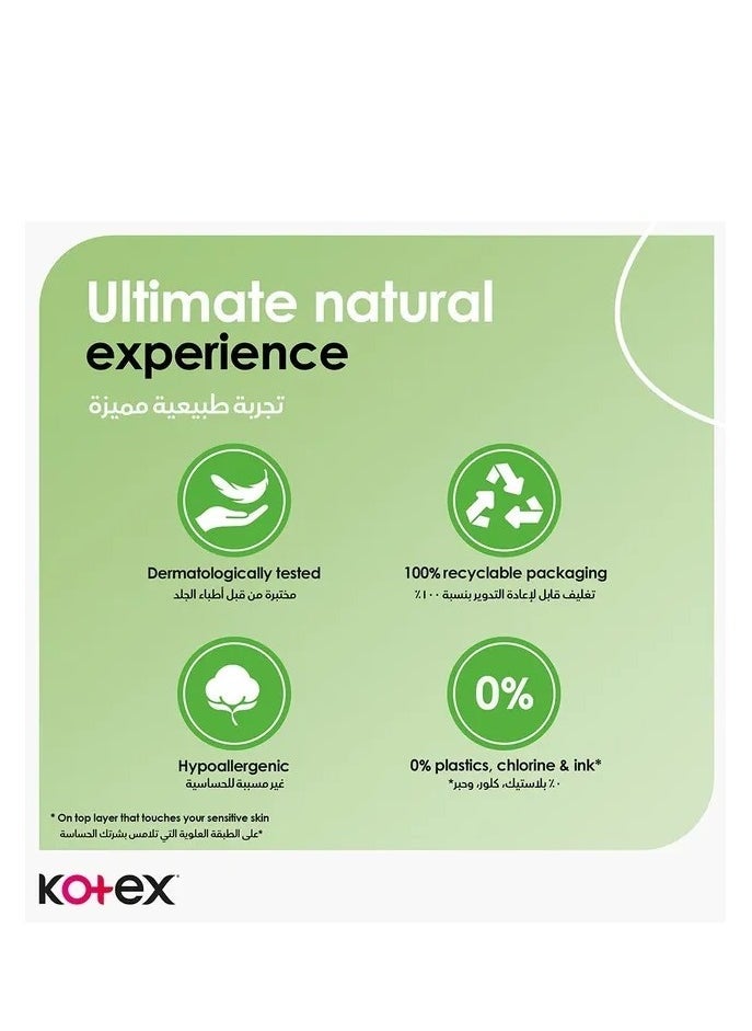 Kotex 20 Piece Natural Maxi Protect Pads - Image 4