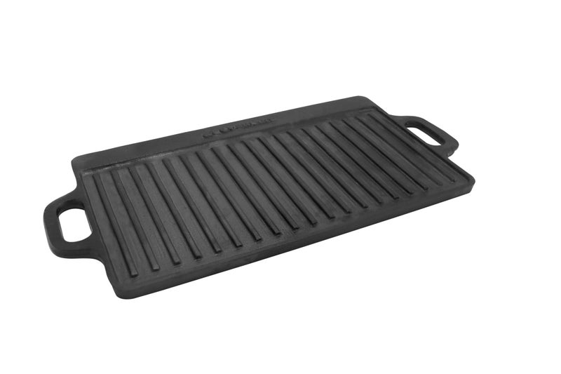 Coghlan's Coghlans Cast Iron Griddle Reversible PreSeasoned Camping Cookware for Grilling Frying and Outdoor Cooking Durable and Versatile Skillet Pan 18 x 9 Inches