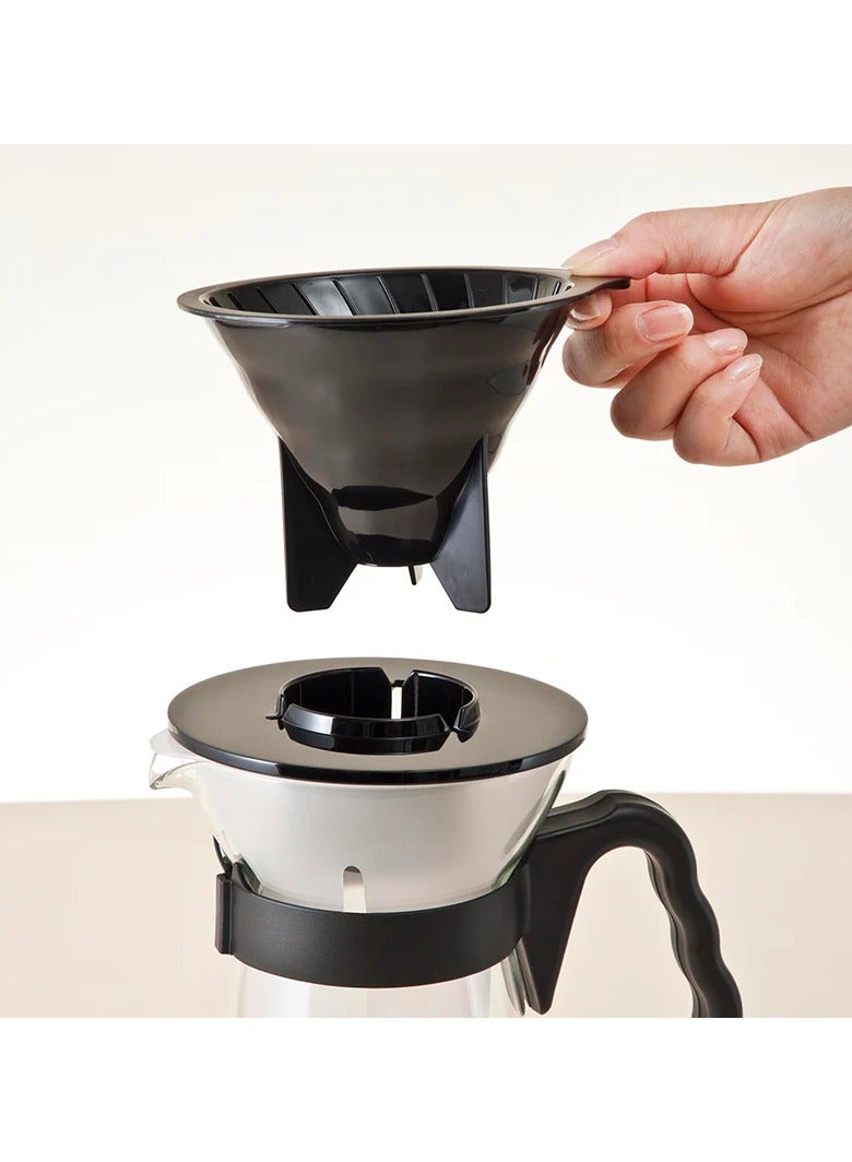 Hario V60 Glass Iced Coffee Maker 700ml, Black - Image 4