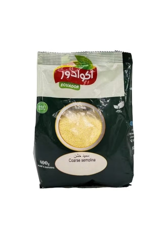 ECUADOR Coarse Semolina Powder 400 grams