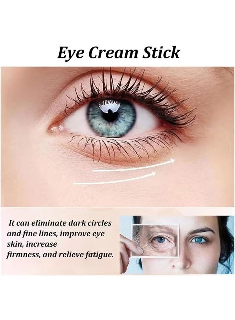 Hoygi Eye Cream for Dark Circles, Advanced Snail Repair Eye Stick with Snail Mucin, Hydrating Cream for Puffiness and Bags Under Eyes, Reduces Fine Lines and Wrinkles - Image 2