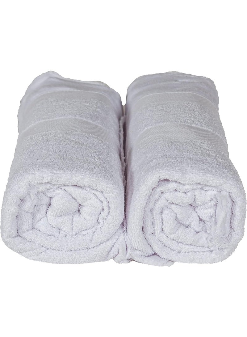 Serazat Bamboo Ihram for Men – 2-Piece Hajj  Umrah Towel Set, 110x220cm, White, Soft Cotton - Image 5