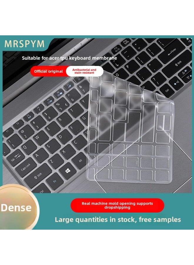Acer Shadow Knight 4 Notebook Predator Qing NeoTPU Keyboard Protective Film Hummingbird Keyboard Film Batch-Color:TPU-Dimensions:j268, Ink Dance EX215-51G  - Image 1