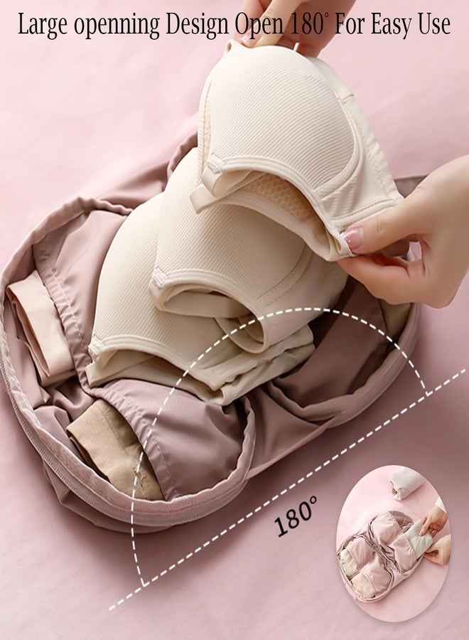 Iensen Travel Underwear Packing Cube for Women - Portable Luggage Organizer, Multi-Compartment Storage Bag for Clothes, Bras, and Accessories, Ideal for Suitcases and Carry-Ons - Image 4