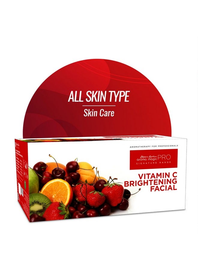 Aroma Magic Pro (Signature Range) Vitamin C Brightening Facial Kit- Big Pack  - Image 1
