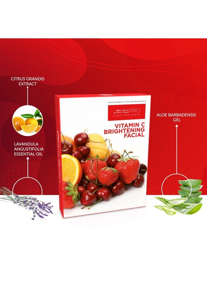 Aroma Magic Pro (Signature Range) Vitamin C Brightening Facial Kit- Big Pack  - Image 2