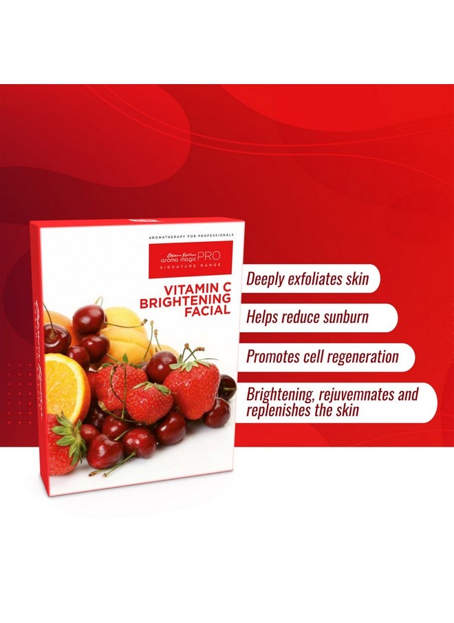 Aroma Magic Pro (Signature Range) Vitamin C Brightening Facial Kit- Big Pack  - Image 3