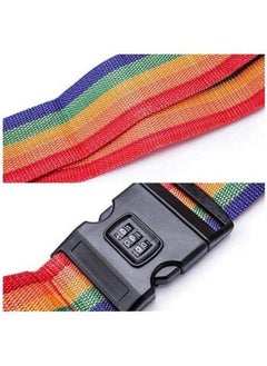 Arabest Travel Luggage Safety Belt Suitcase Combination Straps, Colorful  - Image 2