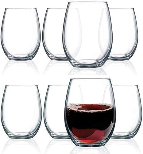 ZEYFLEEB Premium Water and Juice Glasses Set Transparent Drinking Stylish and Crystal Highball Glasses for Water Juice and Cocktails Pack of 6 Shape Oval - Image 4