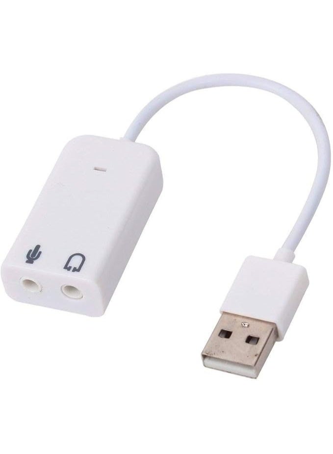 Terabyte 7.1 Channel USB External Sound Card Audio Adapter - Image 1