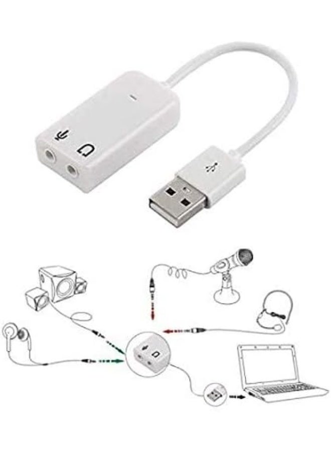 Terabyte 7.1 Channel USB External Sound Card Audio Adapter - Image 4