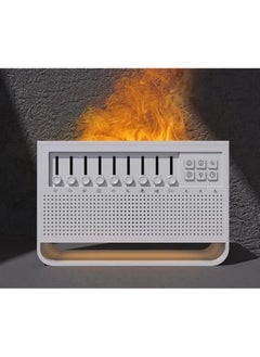 Aroma Flame Diffuser for Essential Oil 200ml Noise Machine Air Humidifier with Flame Light and 8 Soothing Natural Sounds