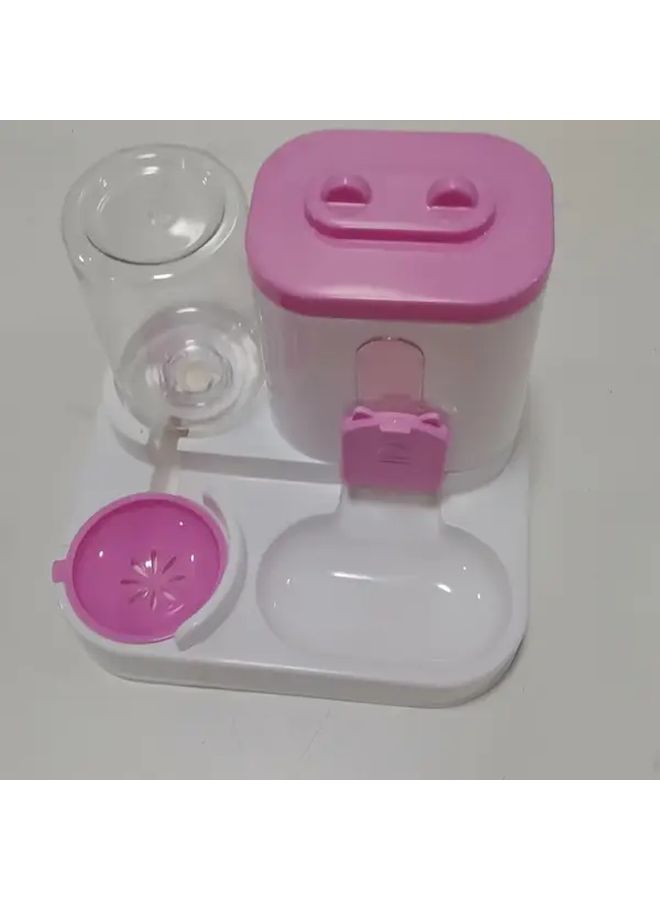 2 In 1 Automatic Cat And Dog Feeder Flagship Model Blue 33 81oz 77 77oz Capacity No Electricity Needed Easy Clean Durable Plastic Detachable Water Bottle Storage Bucket Indoor Pet Feeding Station For Cats Small Dogs Pet Food Storage Modern Pet Accessory Without Battery - Image 5
