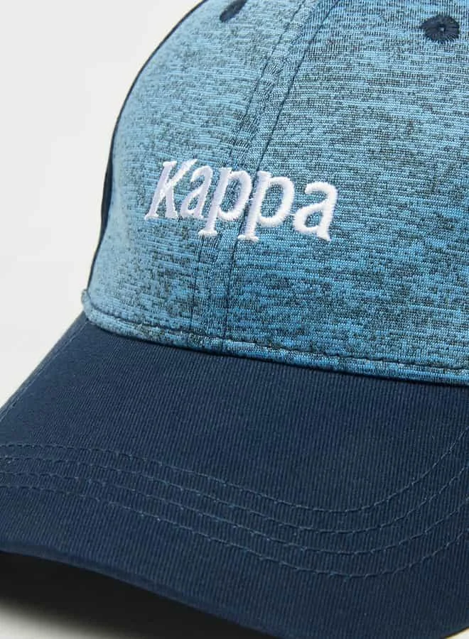 كابا Kappa Logo Embroidered Cap with Buckled Strap Closure