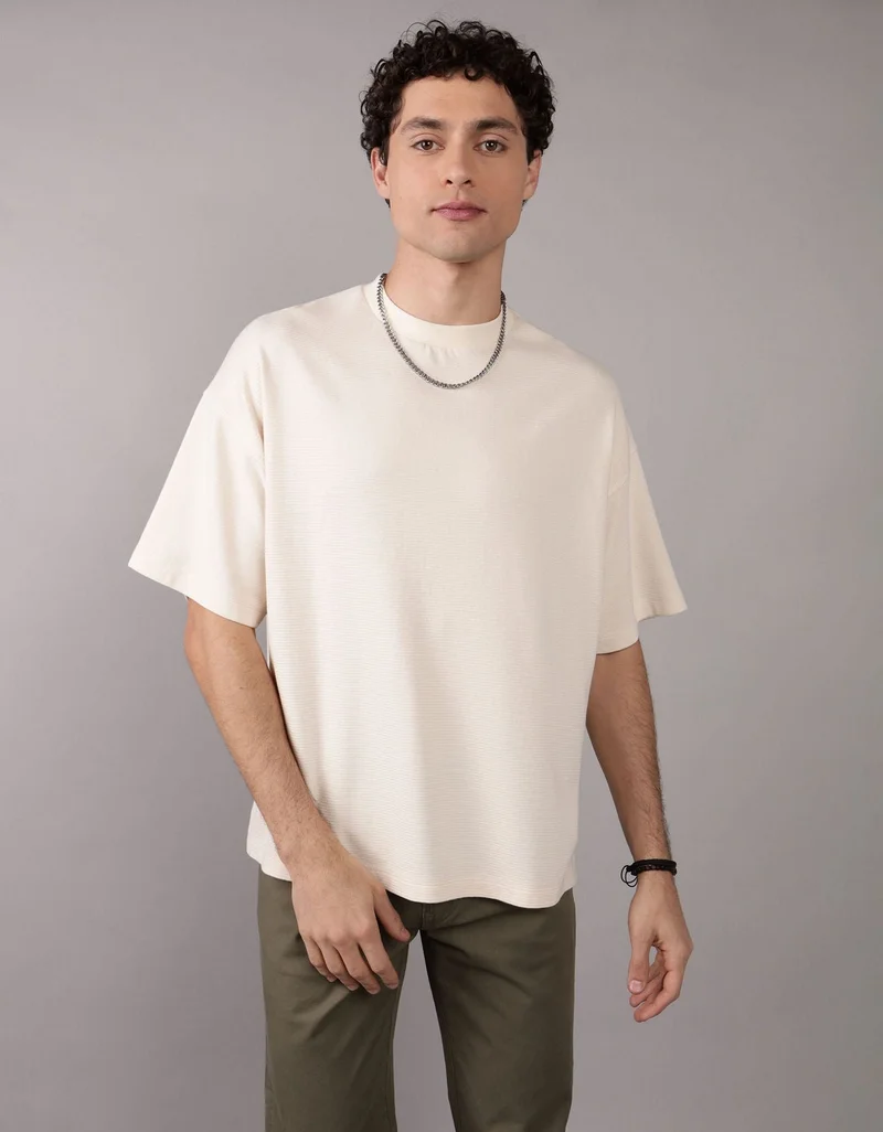 AE Oversized Textured T-Shirt