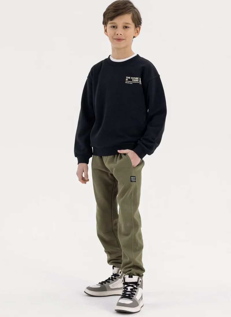 مينوتي Kids Boys  Panelled Joggers